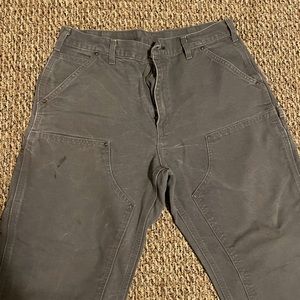Carhartt duck double-front work pants 34x32